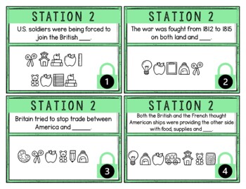 War of 1812 Breakout Activity - Task Cards Puzzle Challenge - Image 4