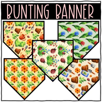 Bulletin Board Display Kit - Teacher Bulletin Board - Grow Learn - Garden Theme - Image 3