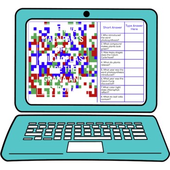 Plants & Photosynthesis Secret Message Activity for Google Sheets™ - Image 2