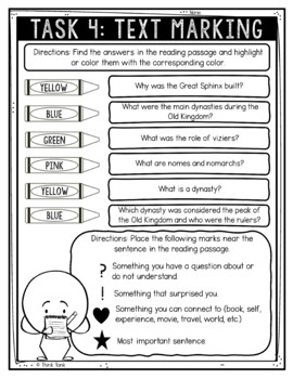 Old Kingdom - Ancient Egypt Reading Comprehension Challenge - Close Reading - Image 4