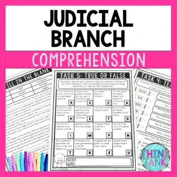 Judicial Branch Reading Comprehension Challenge - Close Reading