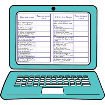 Day of the Dead Secret Message Activity For Google Sheets™ - Image 3