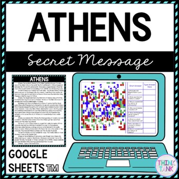 Athens Secret Message Activity For Google Sheets™