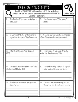 Revolutionary War Battles Reading Comprehension CSI Spy Mystery - Close Reading - Image 3