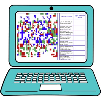 Groundhog Day Secret Message Activity For Google Sheets™ - Image 2
