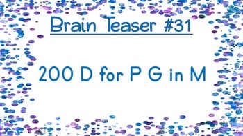 Brain Teasers - Riddles - Brain Breaks - Puzzles - Bell Ringers - Image 3