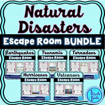 Natural Disasters BUNDLE - Earth Science - Reading Comprehension