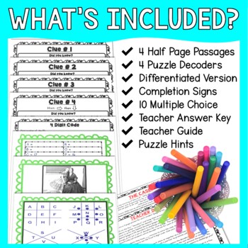 Spies of the Civil War ESCAPE ROOM - Reading and Puzzles - Image 2