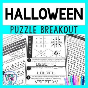 Halloween Puzzle Stations Breakout