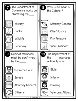Presidents Cabinet Text Marking Detective Mystery - Reading Passages - Image 4