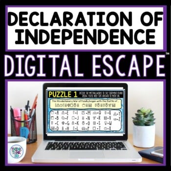 Declaration of Independence DIGITAL 360 Escape Room