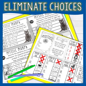 Interpret Numerical Expressions Math Quest Game - Write Simple Expressions - Image 3