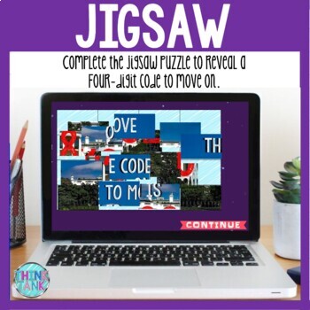 Branches of Government Interactive DIGITAL Escape Room - Reading and Puzzles - Image 4