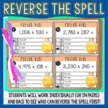 Multiply Multi Digit Whole Numbers Math Quest Game - Multiplication - Image 4