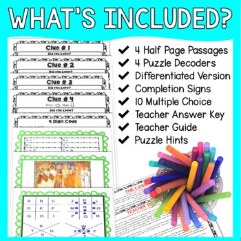 Byzantine Empire ESCAPE ROOM Activity - Reading comprehension - Middle Ages - Image 3