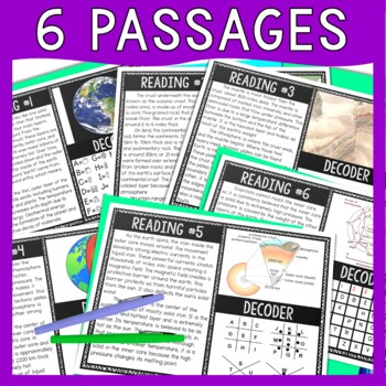 Layers of Earth Reading Comprehension and Puzzle Escape Room - Image 3