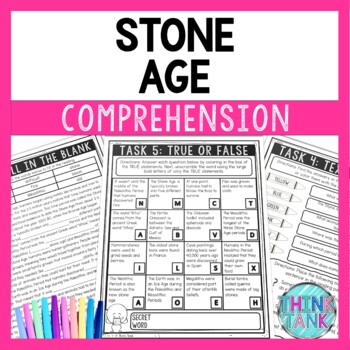 Stone Age Comprehension Challenge - Close Reading