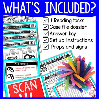 Mercury Reading Comprehension CSI Spy Mystery - Close Reading - Solar System - Image 2