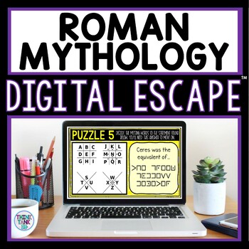 Roman Mythology DIGITAL 360 Escape Room - Ancient Rome