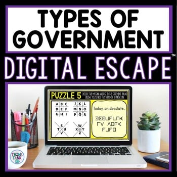 Types of Government DIGITAL 360 Escape Room