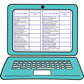 Intro to Economics Secret Message Activity for Google Sheets™ - Image 3