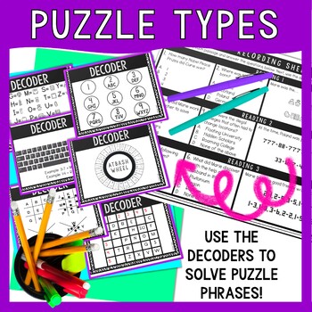 Marie Curie Reading Comprehension and Puzzle Escape Room - Image 4