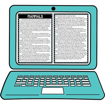 Mammals Secret Message Activity for Google Sheets™ - Image 4