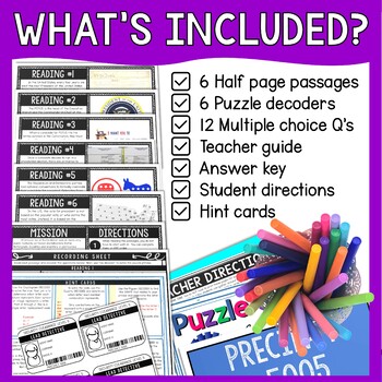 Presidential Elections Reading Comprehension and Puzzle Escape Room - Image 3