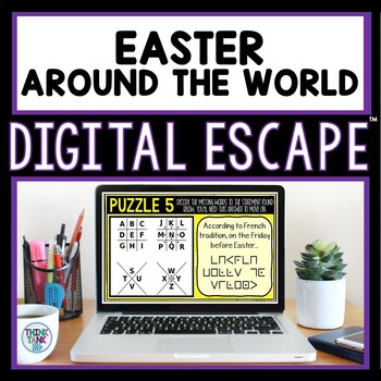 Easter Around the World DIGITAL 360 Escape Room - Holiday traditions