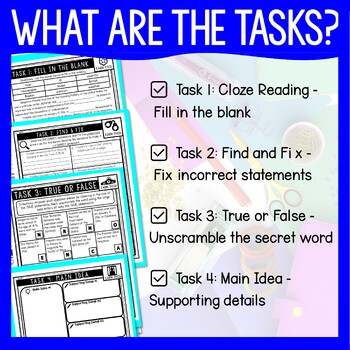 Benjamin Franklin Reading Comprehension CSI Spy Mystery - Close Reading - Image 3