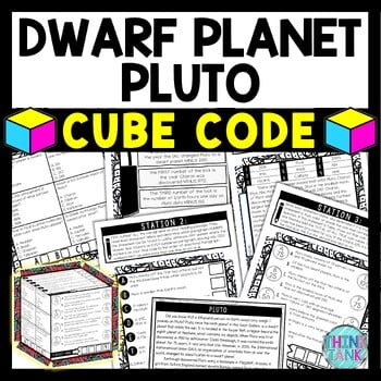 Pluto Cube Stations - Reading Comprehension Activity - Solar System