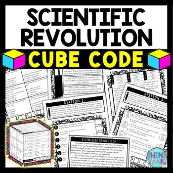 Scientific Revolution Cube Stations - Reading Comprehension Activity