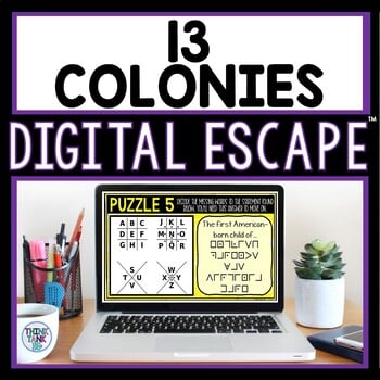 13 Colonies DIGITAL 360 Escape Room