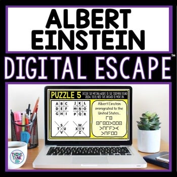 Albert Einstein DIGITAL 360 Escape Room