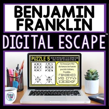 Benjamin Franklin DIGITAL 360 Escape Room