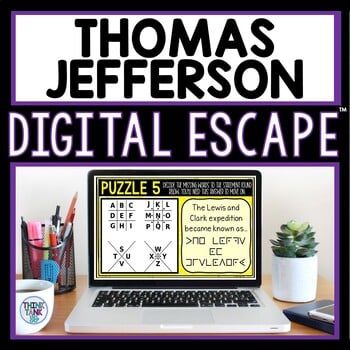 Thomas Jefferson DIGITAL 360 Escape Room