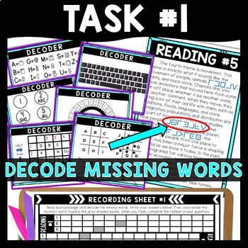 5 Themes of Geography Escape Room Scavenger Hunt - Reading Comprehension - Image 3