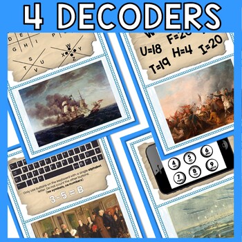 War of 1812 ESCAPE ROOM - Reading Comprehension Activity - Image 4