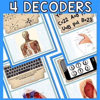 Muscular System ESCAPE ROOM - Reading Comprehension Activity - Human Body - Image 4