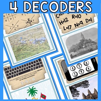 Asia ESCAPE ROOM - Reading Comprehension Activity - World Geography - Image 4