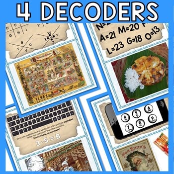 Christmas Around the World ESCAPE ROOM - Holiday Reading Comprehension Activity - Image 4