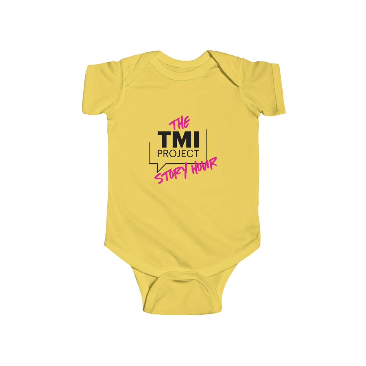 TMI project yellow onesie