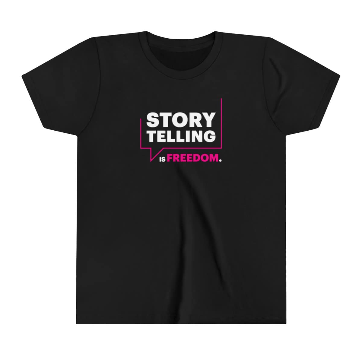 Story telling is freedom t-shirt