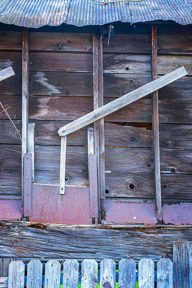 An old slide gate at Memphis Hardwood Memphis New York