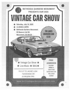 Bethesda Gardens Vintage Car Show