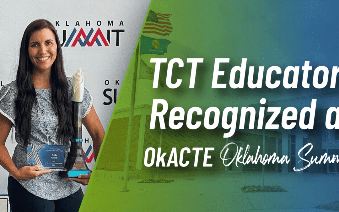 Tri County Tech Educators Recognized at the OkACTE Oklahoma Summit
