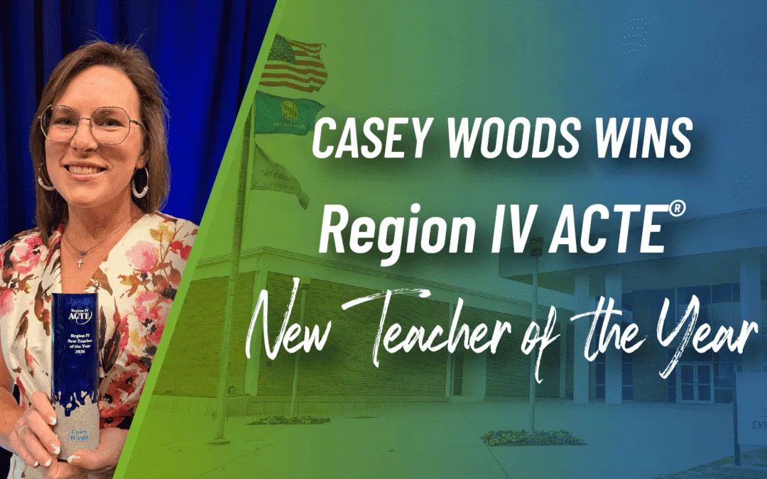 Woods Named New Teacher of the Year