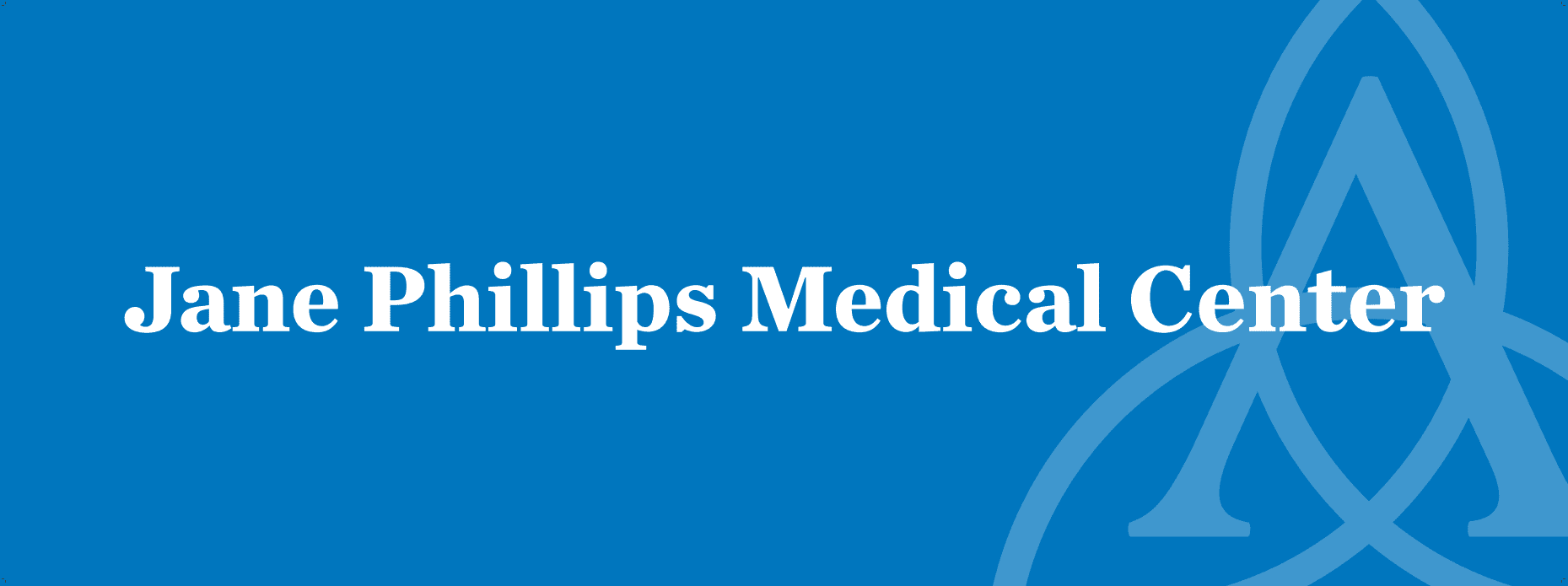 Jane Phillips Medical Center Blue logo