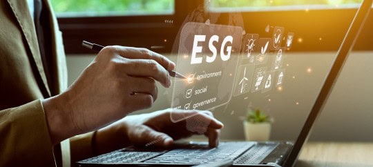 Digital animation of ESG Investing