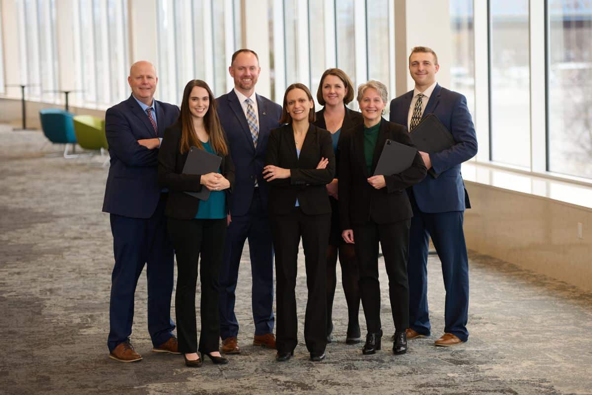 Group photo of the Trust Point financial planners team